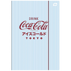 TECZKA NA DOKUMENTY A4 Z GUMKĄ COCA COLA SOFT TOUCH NIEBIESKA INTERDRUK