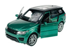 RANGE ROVER SPORT ZIELONY METALOWY MODEL SAMOCHÓD KOLEKCJONERSKI WELLY