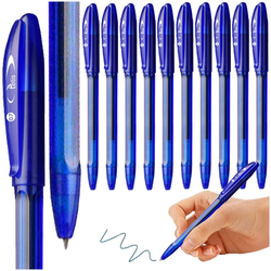 DŁUGOPIS NIEBIESKI Z WKŁADEM OLEJOWYM IGŁOWA KOŃCÓWKA 0,7mm TETIS - 10 szt.