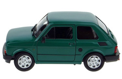 AUTO SAMOCHÓD FIAT 126P MALUCH METALOWY KOLEKCJONERSKI WELLY 1:21 ZIELONY
