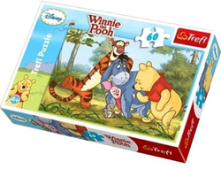 PUZZLE KUBUŚ PUCHATEK I PRZYJACIELE 60 EL - TREFL