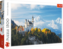 PUZZLE 1500 ELEMENTÓW GÓRY ALPY BAWARSKIE UKŁADANKA KRAJOBRAZ 26133 - TREFL