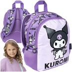 PLECAK PRZEDSZKOLNY WYCIECZKOWY WODOODPORNY ST.MAJEWSKI VIOLET KUROMI