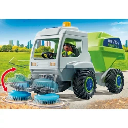 PLAYMOBIL CITY ACTION ZAMIATARKA CIĘŻARÓWKA POJAZD FIGURKA 30 EL. 71432