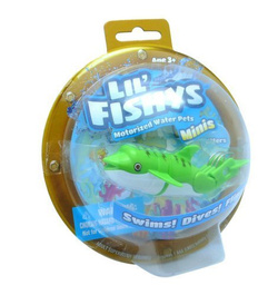 LIL FISHYS MINIS PŁYWAJĄCA RYBKA ZIELONA - JITTERS
