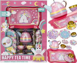 NACZYNIA KUCHENNE METALOWE TĘCZOWY JEDNOROŻEC 14EL