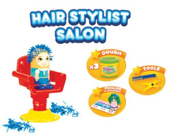 ZESTAW SALON FRYZJERSKI FRYZJER MASA PLASTYCZNA