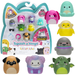 SQUISHMALLOWS SQUISH A LONGS 8 FIGUREK KOLEKCJONERSKICH STWORKI SERIA 2
