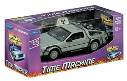 DELOREAN POWRÓT DO PRZYSZŁOŚCI 1 BACK TO THE FUTURE METALOWY WELLY 1:24