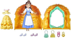 DISNEY KSIĘŻNICZKI MINI LALKA BELLA Z AKCESORIAMI