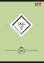 ZESZYT DIAMOND A5 60 KARTEK W KRATKĘ KRATKA UNIPAP