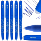 ASTRA ZENITH OOPS! DŁUGOPIS WYMAZYWALNY ŚCIERALNY 0.6MM NIEBIESKI - 5 szt.
