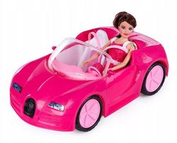 KABRIOLET AUTO DLA LALEK SAMOCHÓD CABRIO I LALKA