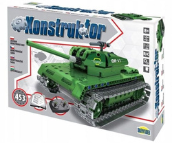 KONSTRUKTOR POJAZD STEROWANY RC RADIO CZOŁG 453 EL