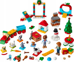 LEGO FRIENDS KALENDARZ ADWENTOWY ŚWIĄTECZNY KLOCKI 41758 OTWIERANA PLANSZA