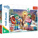 PUZZLE MAXI 24 TREFLIKI XMAS ZIMOWY CZAS Z TREFLIKAMI UKŁADANKA TREFL 14360