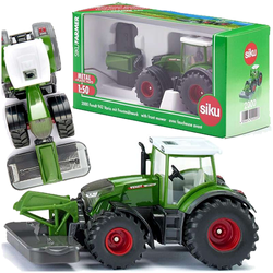 FENDT 942 VARIO METALOWY TRAKTOR Z KOSIARKĄ CZOŁOWĄ SIKU FARMER 2000 1:50