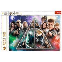 PUZZLE 1000 ELEMENTÓW HARRY POTTER INSYGNIA ŚMIERCI UKŁADANKA TREFL 10717