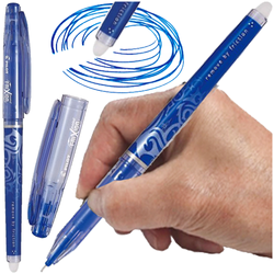 DŁUGOPIS ŚCIERALNY WYMAZYWALNY CIENKOPIS PILOT FRIXION 0.5mm NIEB. - 2 szt.