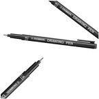 DŁUGOPIS PISAK KREŚLARSKI SNOWMAN 0.6 MM CZARNY