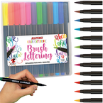 FLAMASTRY Z PĘDZELKIEM ARTYSTYCZNE COLOR EXPERIENCE 12 KOLORÓW ALPINO