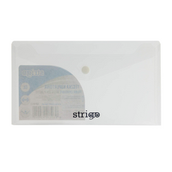 TECZKA KOPERTOWA NA ZATRZASK PP DL TRANSPARENTNA POZIOMA STRIGO