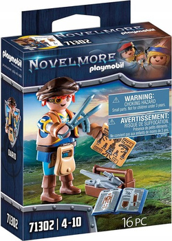 PLAYMOBIL NOVELMORE DARIO Z NARZĘDZIAMI FIGURKA MECHANIK WYNALAZCA