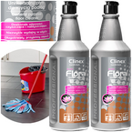 CLINEX FLORAL BLUSH UNIWERSALNY PŁYN DO PODŁÓG 1L BEZ SMUG - 2 szt.
