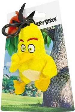 MASKOTKA PLUSZAK PTAK ANGRY BIRDS BRELOK - CHUCK