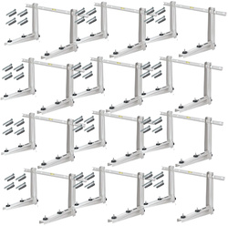WSPORNIK UCHWYT MONTAŻOWY KLIMATYZATORA Z POPRZECZKĄ 200 KG HL-550 - 12 szt