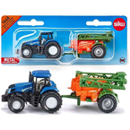 TRAKTOR NEW HOLLAND Z OPRYSKIWACZEM CIĄGNIK KOLEKCJONERSKI 1668 SIKU