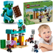 LEGO MINECRAFT PUSTYNNY PATROL ZŁOSADNIKÓW RYCERZ WYRZUTNIE FIGURKI 21267