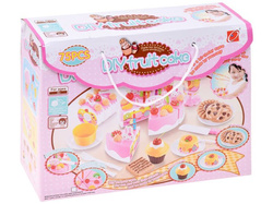 DUŻY TORT DO KROJENIA I AKCESORIA DELICIOUS CAKE