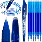 DŁUGOPIS ZMAZYWALNY WYMAZYWALNY NIEBIESKI PILOT FRIXION 0.7 mm + 6 WKŁADÓW