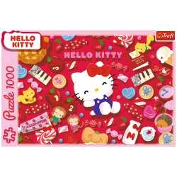 PUZZLE 1000 ELEMENTÓW HELLO KITTY KOT SŁODKI KOTEK UKŁADANKA TREFL 10920