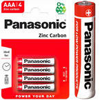 BATERIA PANASONIC CYNKOWO-WĘGLOWA AAA R03 1.5V PALUSZEK CIENKI - 4 szt.