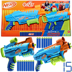NERF ELITE JR 2w1 WYRZUTNIE CADET SCOUTFIRE BLASTER KARABIN PISTOLET HASBRO