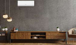 KLIMATYZATOR ŚCIENNY AUX Q-SMART PLUS II 7,3 kW Wi-Fi UV GRZANIE ZESTAW 3MB