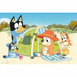PUZZLE MAXI 24 EL. BLUEY WSPANIAŁY DZIEŃ BLUEY DUŻE ELEMENTY TREFL 14357