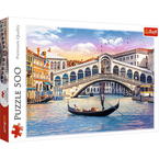 PUZZLE MOST RIALTO WENECJA WIDOK UKŁADANKA 500 EL. 37398 TREFL