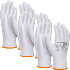 RĘKAWICE OCHRONNE DONAU BIAŁE KAT II ROZ. 7 DO PRACY MECHANICZNEJ - 3 pary