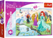 PUZZLE 60 ELEMENTÓW POZNAJ KSIĘŻNICZKI DISNEY 17361 UKŁADANKA TREFL