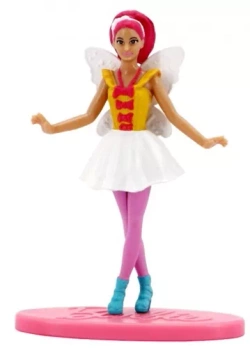 BARBIE FAIRY CANDY PRINCESS LALECZKA MATTEL FIGURKA NA PODSTAWCE WRÓŻKA