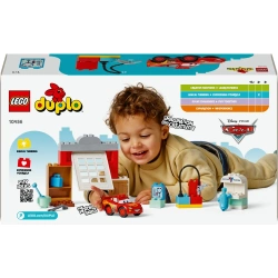 LEGO DUPLO AUTA WIZYTA MCQUEENA W WARSZTACIE WÓJTA ZYGZAK DUŻE KLOCKI 10456