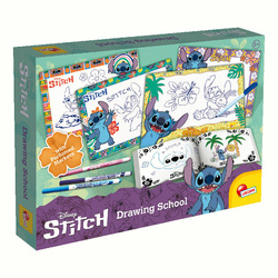 SZKOŁA RYSOWANIA LILO I STITCH DISNEY ZESTAW KREATYWNY KOLOROWANKI SZABLONY