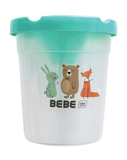 KUBEK NIEKAPEK NA WODĘ DO FARB Z BLOKADĄ WYLANIA 150ml BB FRIENDS - 4 szt.