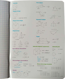 ZESZYT ZE ŚCIĄGĄ KRATKA A5 60 K MATEMATYKA UNIPAP