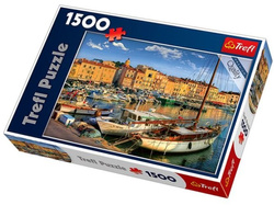 PUZZLE STARY PORT W SAINT TROPEZ 1500 EL - TREFL