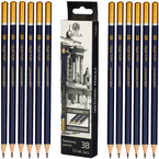 OŁÓWEK DO SZKICOWANIA 3B LAKIEROWANY ARTYSTYCZNY ASTRA ARTEA 12 SZTUK