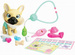 PAMPER PETZ INTERAKTYWNY PIESEK ZESTAW WETERYNARZA BULDOG AKCESORIA SIMBA